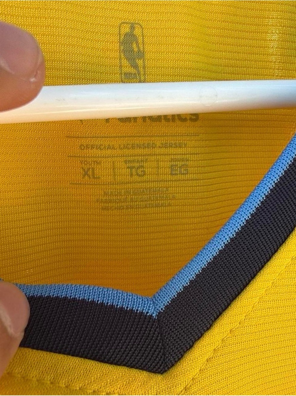 Denver nuggets Michael porter jr NBA Yellow Basketball Jersey - Picture 3 of 3